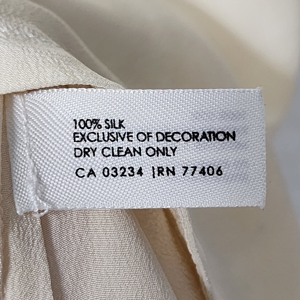 Club Monaco Cream Racerback Tank Top - Picture 5 of 6